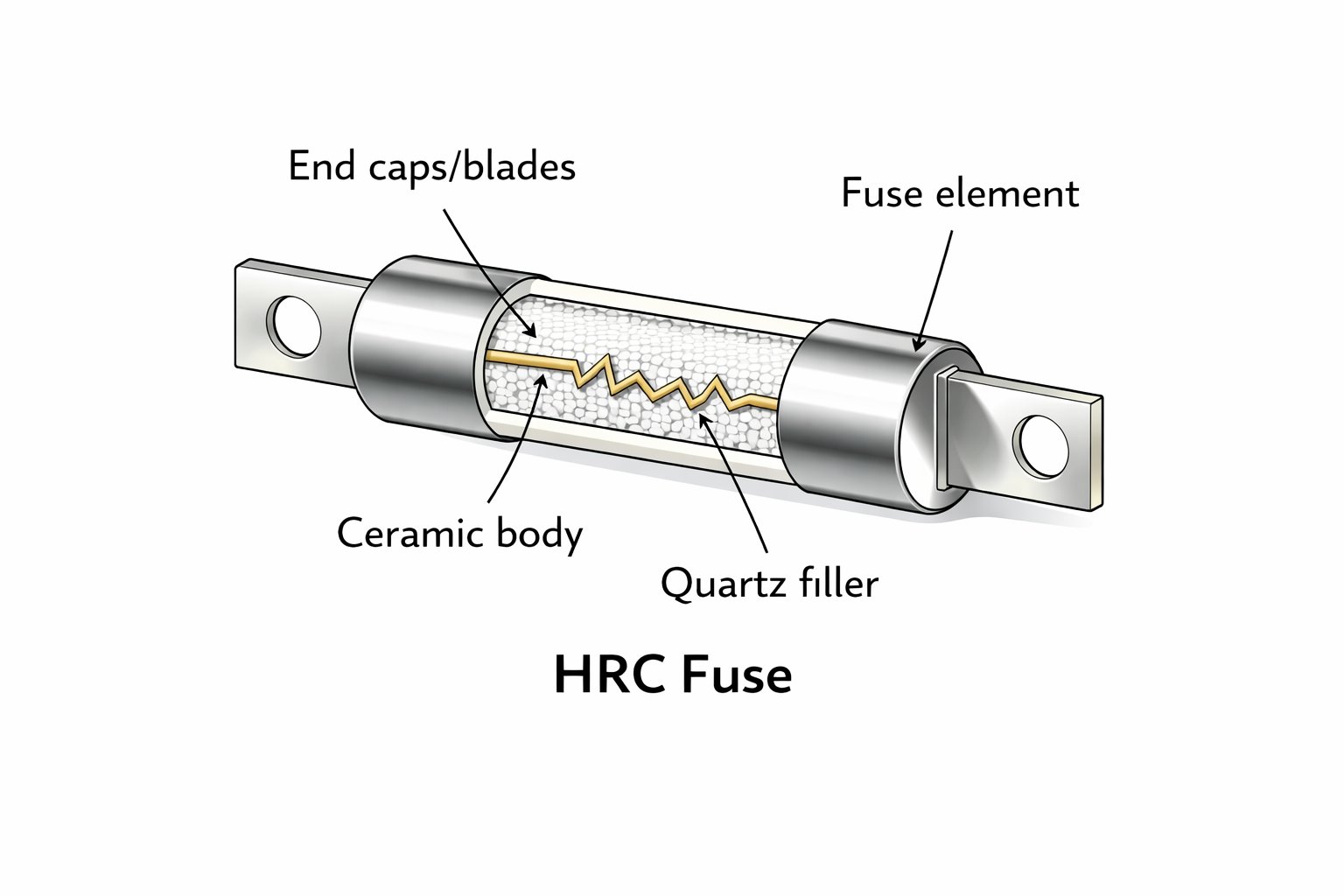 Figure 3. HRC Fuse Construction
