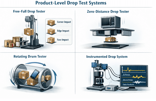 Figure 4. Product-Level Drop Test Systems