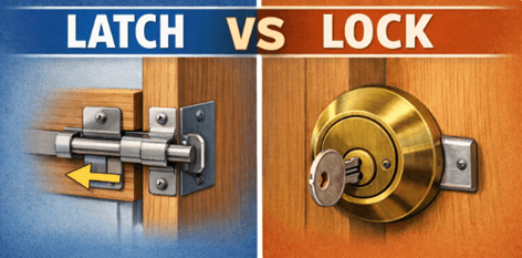 Figure 9. Latch vs Lock