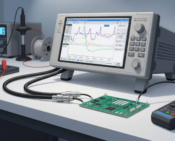 Figure 6.  Measuring Impedance on Real PCBs with TDR and VNA