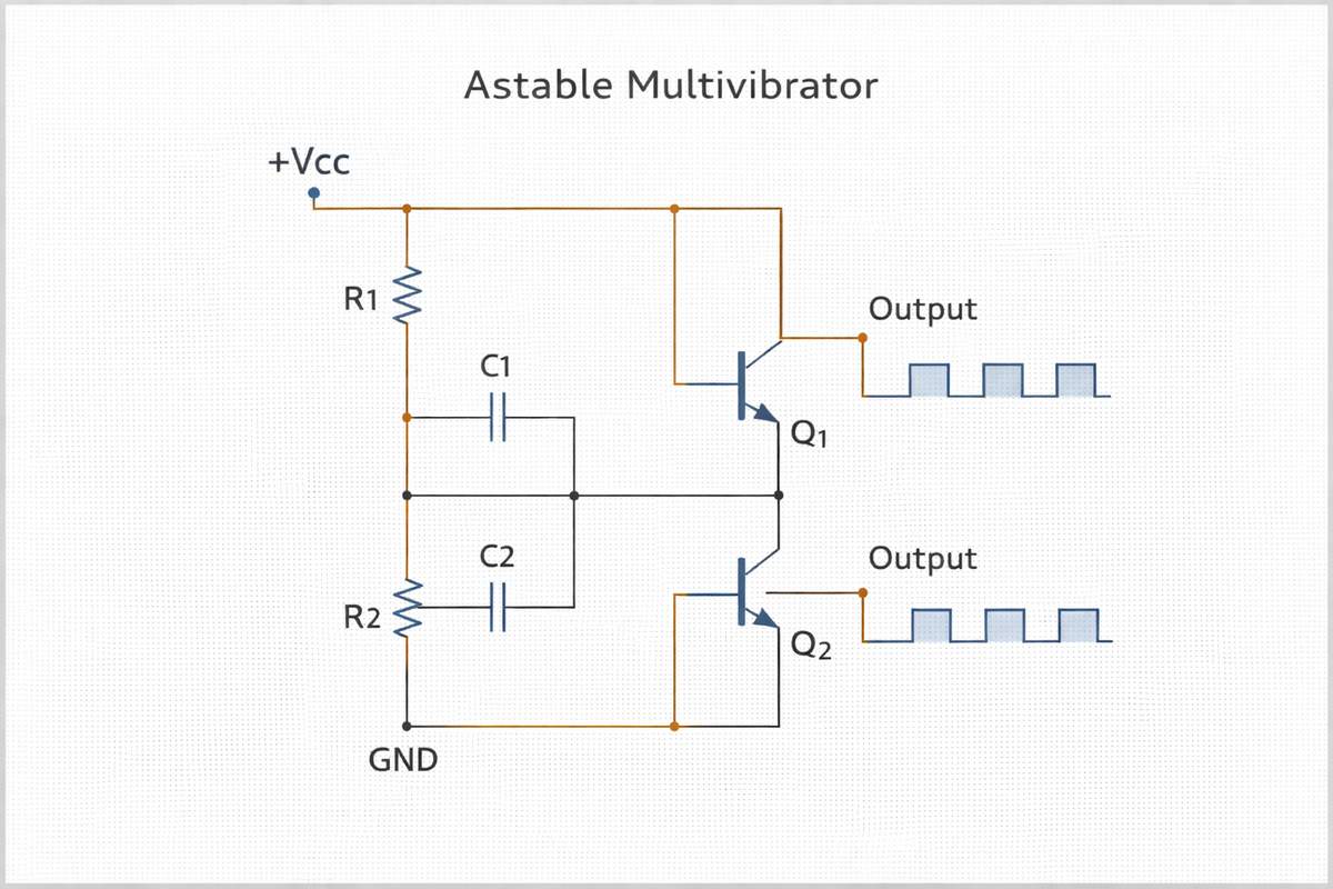 Figure 2. Astable Multivibrators