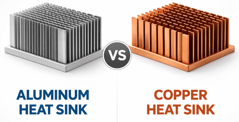 Figure 3. Common Heat Sink Materials