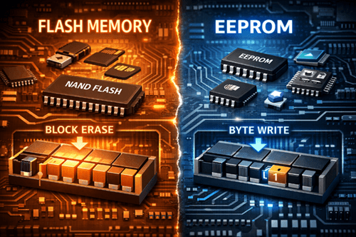 Figure 1. Flash Memory and EEPROM