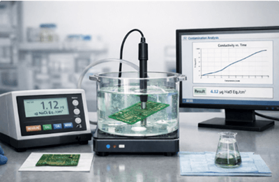 Figure 1. IPC TM 650 Method 2.3.25 ROSE Testing