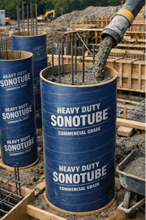 Figure 3. Commercial-Grade Sonotubes