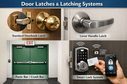 Figure 2. Door Latches and Door Latching Systems