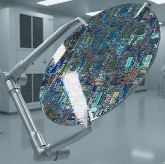 Figure 3. Silicon Semiconductor Wafers 