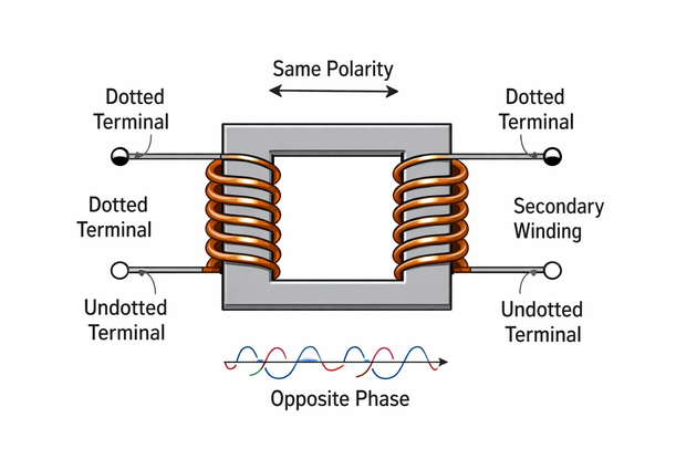 Figure 2. Reading Polarity and Phase Relationship