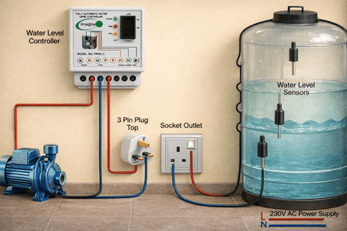Figure 1. Automatic Water Level Controller
