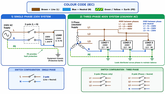Figure 7. IEC Systems (230V/400V)