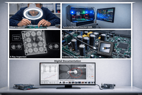 Figure 6. Inspection Methods Used with IPC-A-610