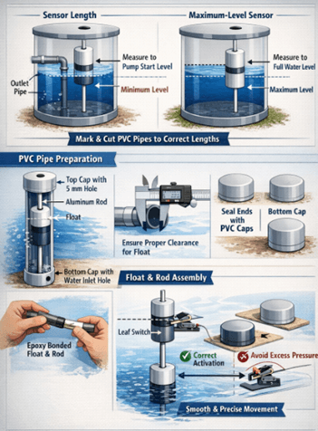 Figure 5. Automatic Water Level Controller Building Guidelines