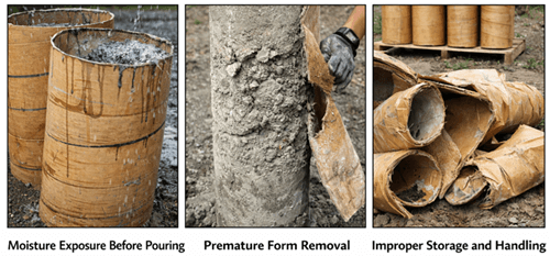 Figure 11. Material Handling and Timing Errors