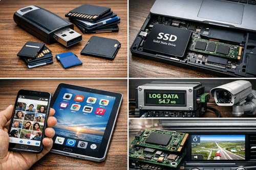 Figure 4. Uses of Flash Memory