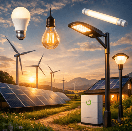 Figure 6. Renewable Energy and Lighting