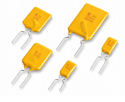 Figure 5. Resettable Fuses (PPTC / Polyfuse)